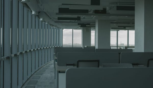 An empty modern office interior